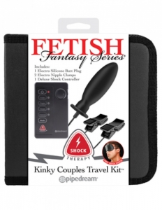 Набор для электростимуляции «Fetish» Kinky Couples Travel Kit