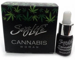 Концентрат феромнов "Sexy Life Cannabis" с ароматом конопли, женский, 5 ml