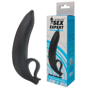 Фаллоимитатор Черный Банан «Sex Expert»