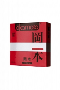 Презервативы "Okamoto" Skinless Skin ультратонкие, 3 шт