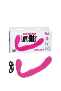 Страпон "Love Rider" Strapless Strap-On анатомический розовый 10 функций