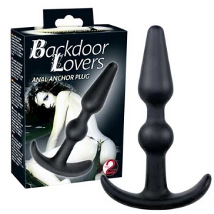 Пробка - елочка "Backdoor Lovers" тонкая для ношения, без вибрации