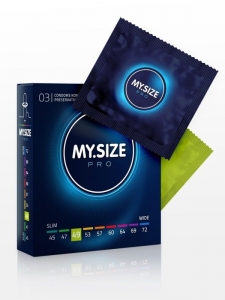 Узкий и короткий презерватив "MySize" 49 мм 1 шт