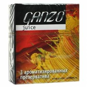 Презервативы «Ganzo» Juice Цветные Ароматизированные