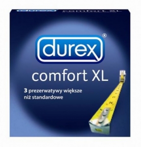Презервативы «Durex» Comfort XL