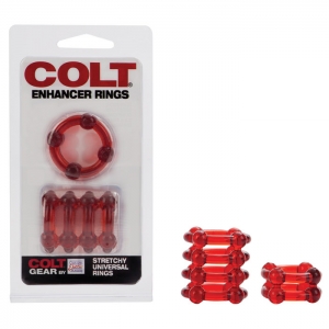 Набор открытых насадок «Colt» красные
