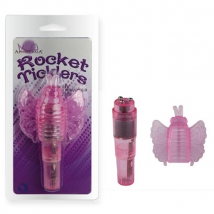 Вибратор «Rocket Ticklers» розовый