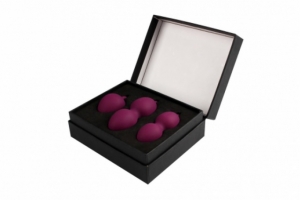 Вагинальные шарики "Svakom" одинарный и два двойных, фиолетовые