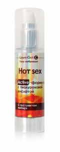 Возбуждающий лубрикант «LoveGel» Hot Sex Crazy 