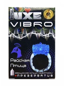 Презерватив "Luxe"ив Vibro Райская птица с одноразовым эрекционным кольцом
