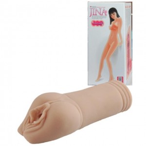 Маленькая вагина "Jina" из кибер кожи