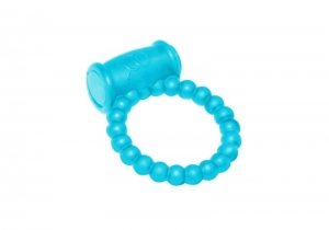 Кольцо "Rings" голубое с клиторальным стимулятором