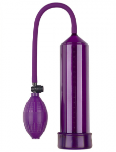 Помпа фиолетовая с грушей "Pump" 
