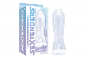 Насадка "SexTenders" прозрачная с клиторальным стимулятором