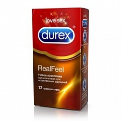 Презервативы «Durex» RealFeel, 12 шт