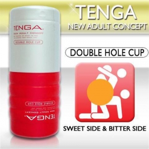 Tenga «Double Hole» - нереалистичная попка и вагина